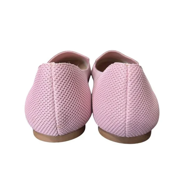 Ataiwee Womens Slip-On Flats Pink Comfort Size 8 - Picture 3 of 9